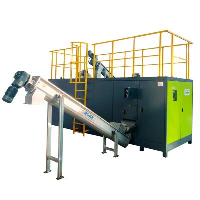 China Microbial Fermentation Kitchen Food Waste Decomposition Machine Composting System for sale