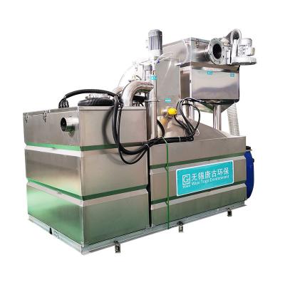 China Commercial Automatic SUS304 Oil Water Separators Wastewater Treatment Machine for sale