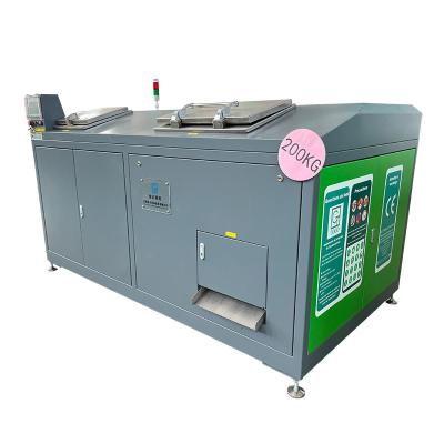 China Máquina vegetal automática da reciclagem de resíduos da máquina da reciclagem de resíduos do alimento do CE 200KG à venda