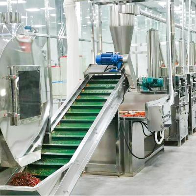 China Wearproof Onion Powder Fruit Vegetable Processing Line 50 To 800kg/ H for sale