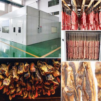 Cina Fumo industriale del pesce di Hensghou ed asciugatrice 1000Kg AC220V in vendita