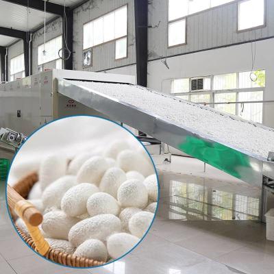 China OEM/ODM Automatic Silkworm Cocoon Drying Machine Sericulture Equipment Processing Line for sale