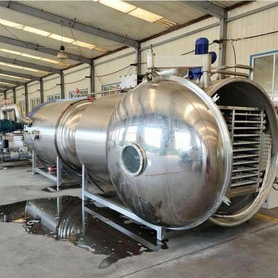 China 20M2 Industrial Vacuum Dryer System Seafood Lyophilizer Machine 200*750mm Layer for sale