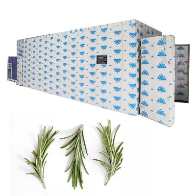 China 1 To 5 Ton Peppermint Lemongrass Herb Oven Dryer Machine All In One Heat Pump for sale