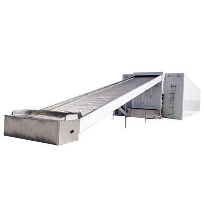 China Vegetables Chili Seafood Mesh Belt Dryer Intelligent Temperature Control for sale