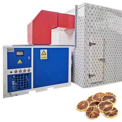 China 1 To 5 Ton Commecial Lemon Slice Oven Dryer Machine For Dried Fruit Heat Pump for sale