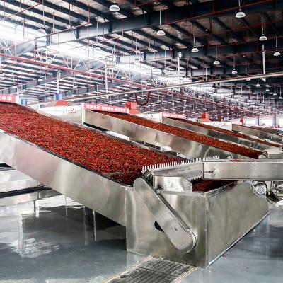 China Industry SUS304 Automatic Chili Drying Systems for Food Processing for sale