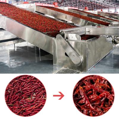 China Consistent Drying Industrial Chilli Dryers With High Airflow Uniform Heat Distribution for sale