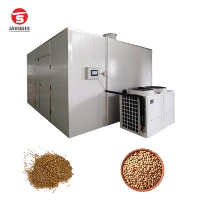 China Stainless Steel Dill Coriander Caraway Seeds Dryer Heat Pump Spice Drying Machine for sale