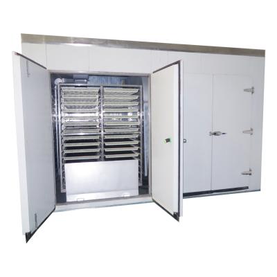 China ISO9001 Industrial Fruit Oven Dryer Machine Hot Air Electric Auxiliary Heat 6m 8m for sale