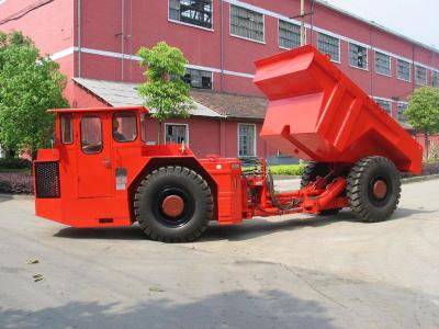 Chine 6 camion à benne basculante de profil bas du mètre cube RT-12 pour l'excavation de roche d'échelle moyenne à vendre