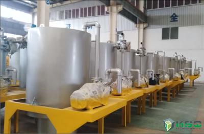 China Filtro de vácuo 60m3 giratório amarelo para a secagem de mineração das águas residuais à venda
