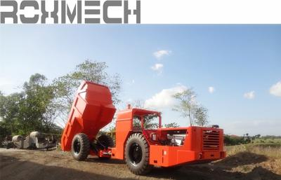 中国 地下の鉱山またはプロジェクトのための頑丈なダンプのトレーラー12トンのRT -12の 販売のため