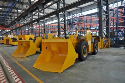 China Mining Load Haul Dump Machine , 4 Wheel Lhd Loader For Underground Project for sale