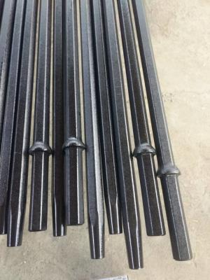China 7/11/12 Degree Tapered Drill Rod With Hexagonal Steel Length Small Drilling Hole for sale