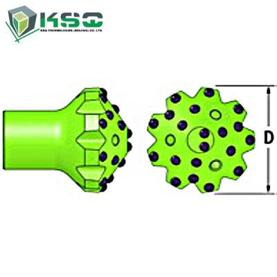 China 152mm Dome Drill Bit ST68 Rock Drilling Tools Threaded Drill Bits For Reaming Spherical Buttons for sale