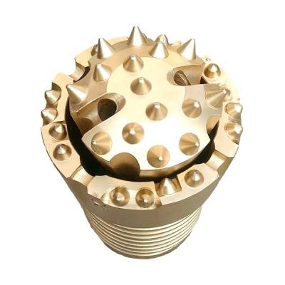 China 133mm Casing OD 	DTH Drill Bits Double Head Rotary Percussive Casing Systems for sale