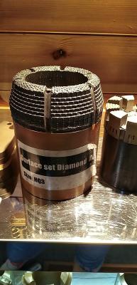 Китай Пропитанная вковка рейбора сверло-коронки диаманта бурового наконечника ПДК для геологохимического исследования продается