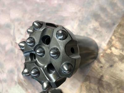 China Mining Rock Button Drill Bit Normal Shirt Threaded Drilling Bit For Hardened Steel for sale