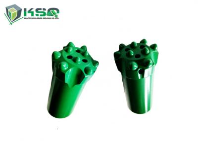 China R28 Thread Button Bits Rock Drilling With High Grade YK05 Tungsten Carbide for sale