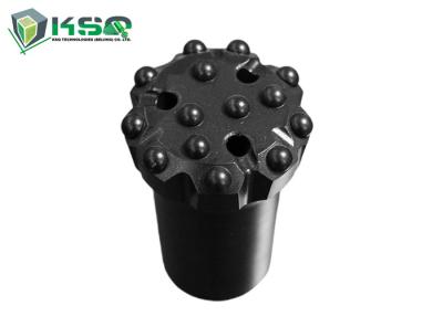 China Knopf-Bohrer-Hardrockwerkzeuge T45 76mm für hydraulische Felsen-Bohrgerät-Ausrüstung zu verkaufen