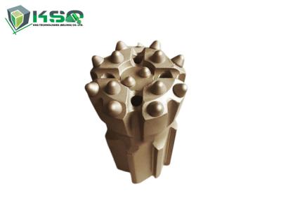 China para el pedazo de botón retractable hidráulico del hilo de la broca de los componentes T45 T51 de los aparejos de taladro de la perforación de piedra de la mina en venta