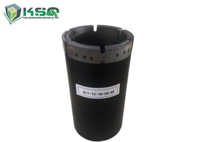 China T2-76mm Impregnated Diamond Core Bit For Geotechnical Coring Drilling for sale