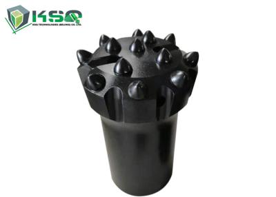 China 76mm 89mm T45 Threaded Button Bit For Top Hammer Drills for sale