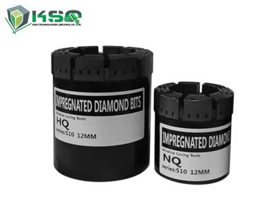 Cina Formazioni dense impregnate di NQ Diamond Core Drilling Bit For che scremano le coperture in vendita