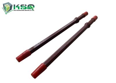 China 11 Degree 610mm-8000mm Length Mining Rock Hexagonal Hollow Steel Tapered Drill Rod for sale