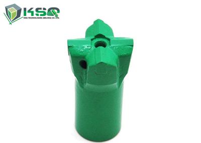 China High Strength Alloy Steel 11 Degree Small Hole Drilling Rock Drill Taper Cross Bit  For Mining for sale