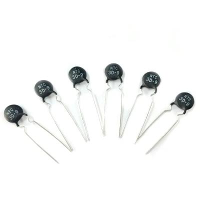 China Stable Negative Temperature Coefficient NTC Thermistors 3D-9 Small Size for sale