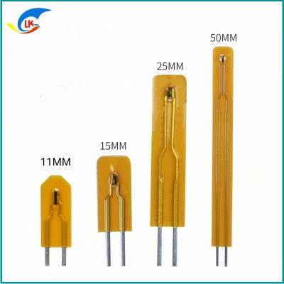 China Thin Film Temperature Measuring NTC Thermistor MF55 100K 3950 104F3950 For Printers Computers Household for sale