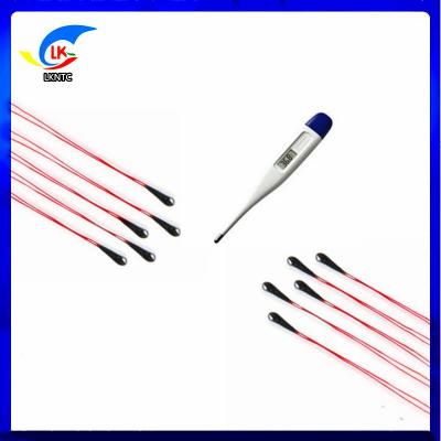 China MF51E 10K 103F3435/3950 fio esmaltado NTC tipo termistor para termômetro eletrônico equipamentos médicos à venda