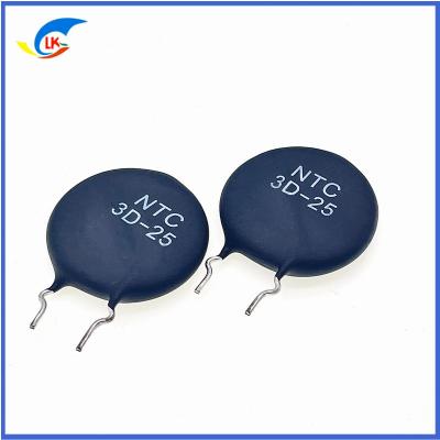 China MF72 Power Type Series 3 ohm 9A 25mm 3D-25 Inrush Current Suppression NTC Thermistor Suitable for High Power Power Suppl for sale