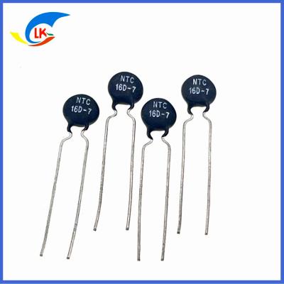 China 7mm NTC Power Type Thermistor 16 Ohm 1.5A 16D-7 For Power Supply for sale