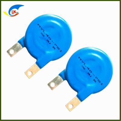 China Zinc Oxide MOV Varistor MYL 40-781B 780V Round Copper Feet High Power Anti-Surge Voltage Su for sale