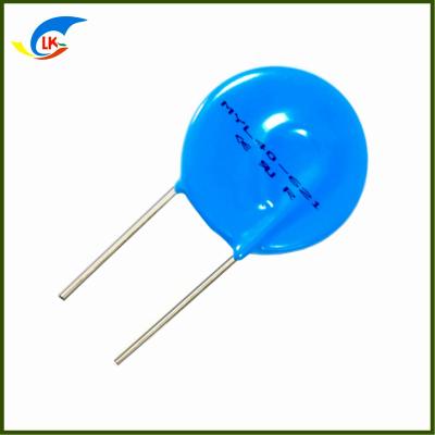 China Lightning Protection Type Varistor Zinc Oxide 40mm 40-621K 620V Round Copper Wire Foot for sale