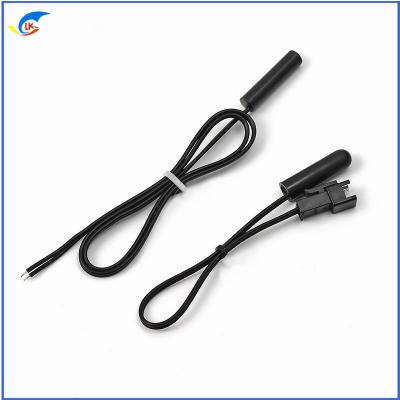 China ABS Plastic Shell Temperature Sensor NTC 10K 15K  50K  100K 3950 Accuracy 1% Cooling Fan Thermistor Probe for sale