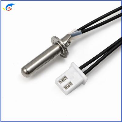 China Flange NTC Thermistor Sensor 200K4200 Accuracy 1% Stamping Process High Temperature Resistance Temperature Probe Suitabl for sale