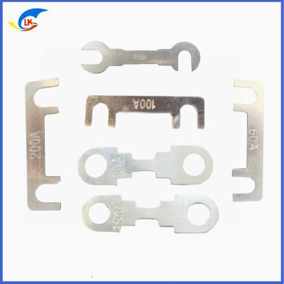 China ANG-H2 Cerrojo de tenedor Fuseo para automóviles Fuseo de placa plana espiral 30-200A Material de aleación de zinc en venta