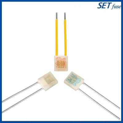China SET Radial Alloy Type Thermal Fuse Y Series 73℃-240℃ 5A 250V for sale
