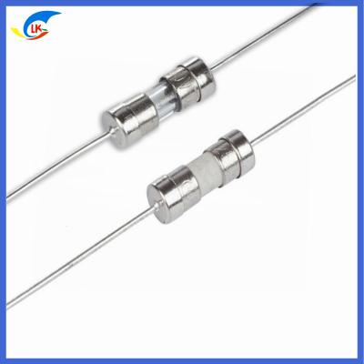 China 3.6 X10mm Glass Tube Fuse Fast Blow 250V 100MA-15A Axial Lead for sale