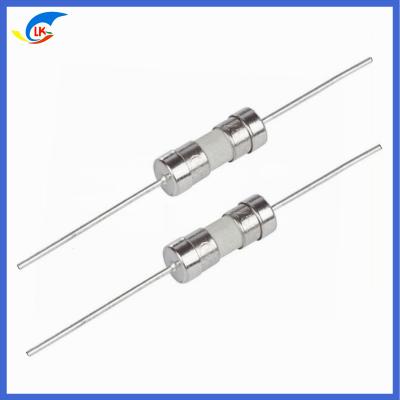 China 3.6*10 Ceramic T 315mA-10A Subminiature Fuse Fast Acting Quick Blow With Legs for sale
