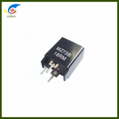 China Degaussing resistor MZ73 shell-mounted double-chip three-pin MZ73-14 ohm PTC thermistor for TV for sale