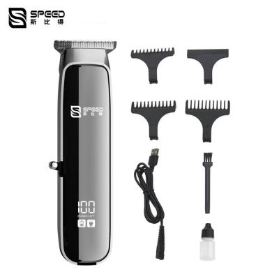 China LED Display Home Electric Cordless Hair Trimmer 5V-1A Hair Cut Machine for sale