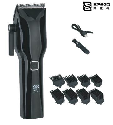 China SHC-5632 Zero Gapped Hair Trimmer LCD Professional Hair Clippers for sale