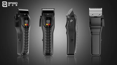 China SHC-5633 Professional Hair Clipper 1800mAh ABS Zero Gapped T-blade Outlining for sale