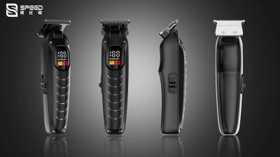China SHC-5634 Barber Zero Gapped Cordless Electric Pro Clippers para el cabello para hombres en venta