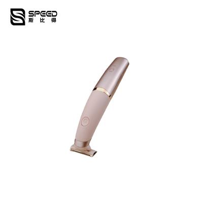 China SP-8002 Pink Rechargeable Hair Trimmer Micro Cordless for sale